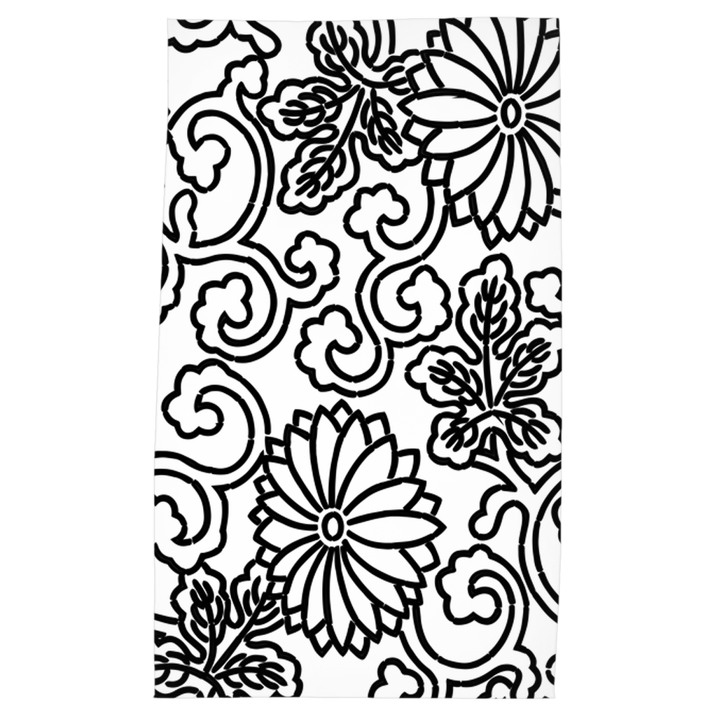 Spring Flower Tea Towel - HapDog Laboratories