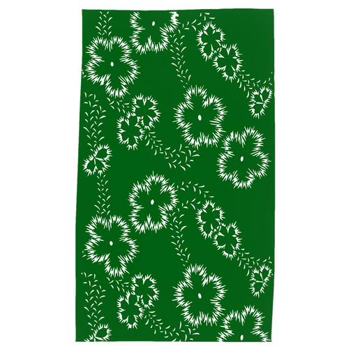 Kelly Floral Tea Towel - HapDog Laboratories