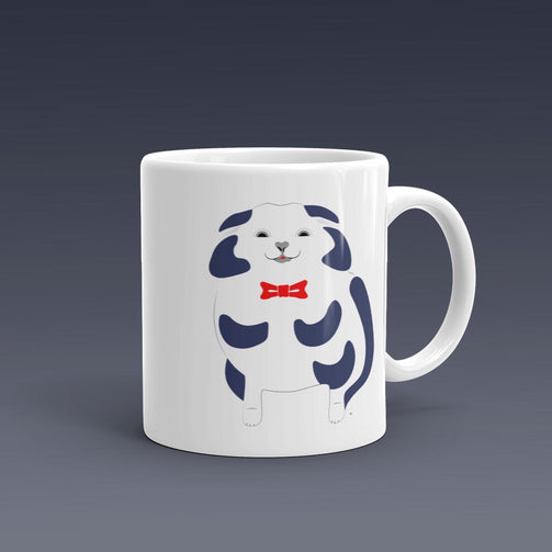 Hap with Bowtie Mug - HapDog Laboratories