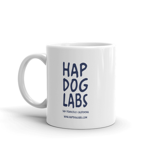 Hap with Bowtie Mug - HapDog Laboratories