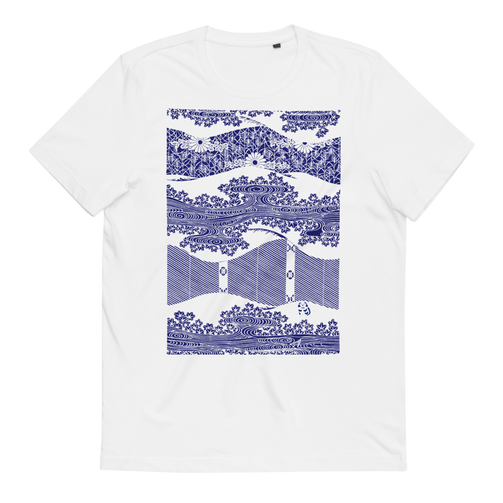 Unisex Organic Cotton Katagami T - HapDog Laboratories
