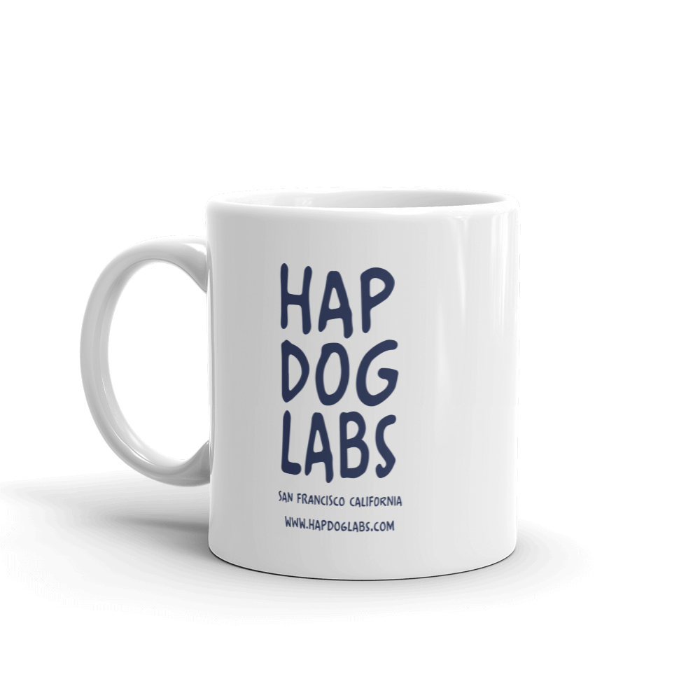 Hap in the Park Ceramic Mug - HapDog Laboratories