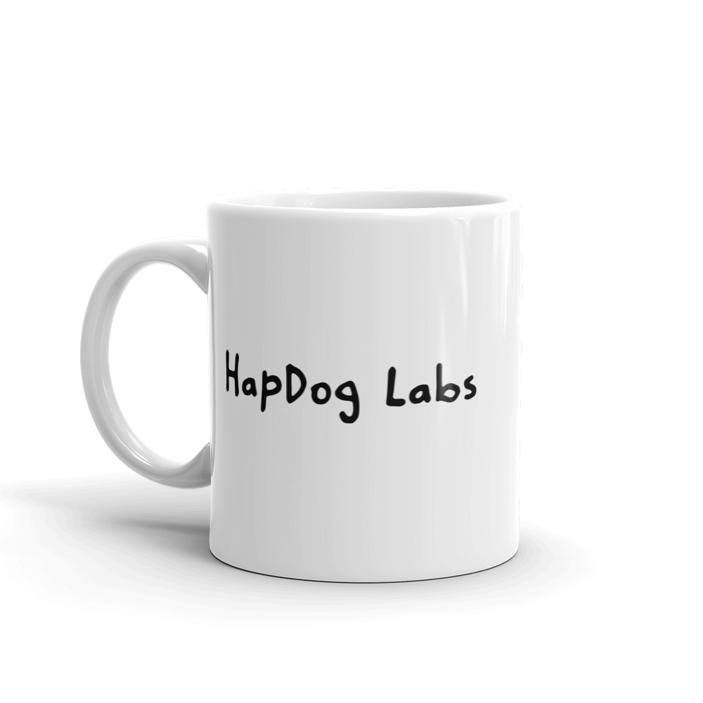 HapDog "Fluffy Hap" Ceramic Mug - HapDog Laboratories