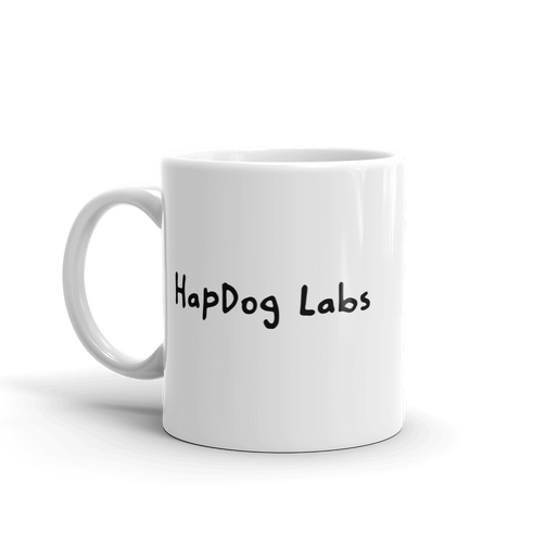 HapDog "Fluffy Hap" Ceramic Mug - HapDog Laboratories