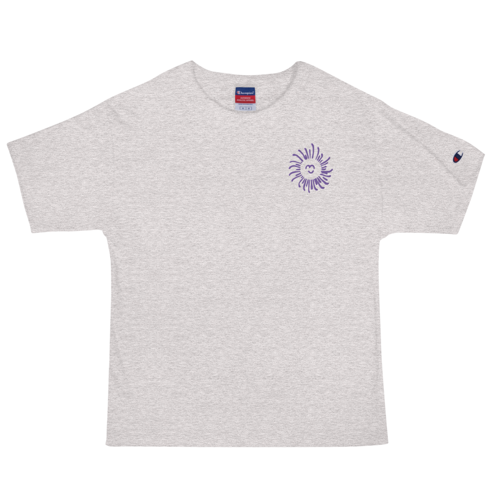 Embroidered SmileFlower Tee - HapDog Laboratories