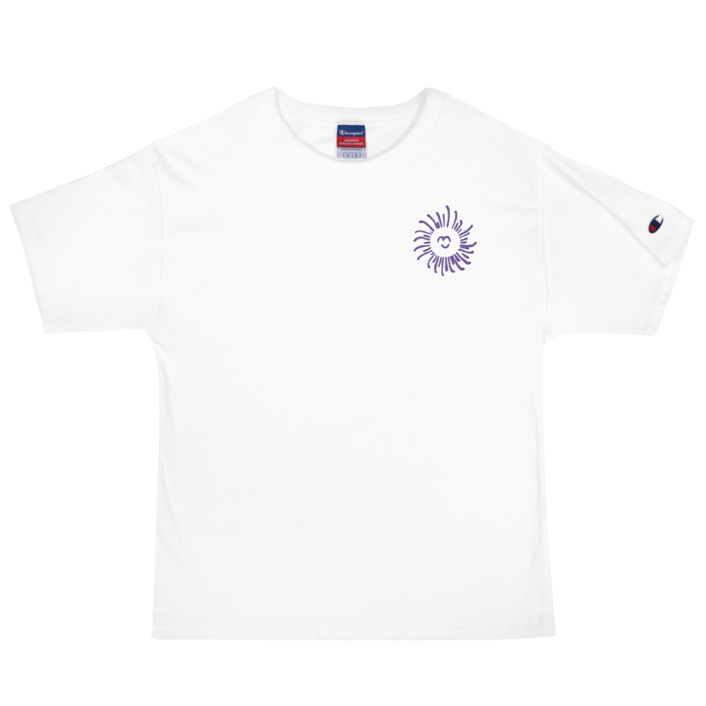 Embroidered SmileFlower Tee - HapDog Laboratories