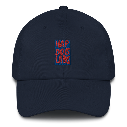 Embroidered HapDog Labs Baseball Cap - HapDog Laboratories