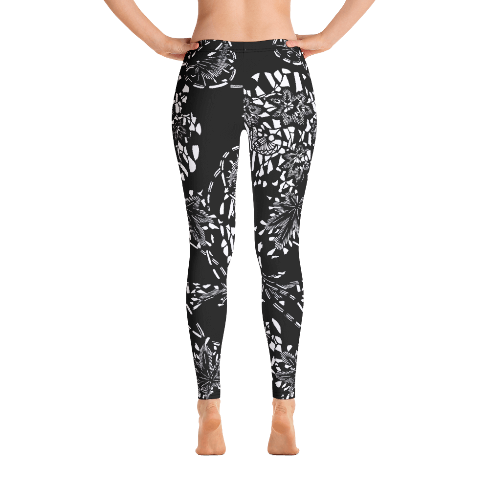 Maple Leaf Art Leggings - HapDog Laboratories