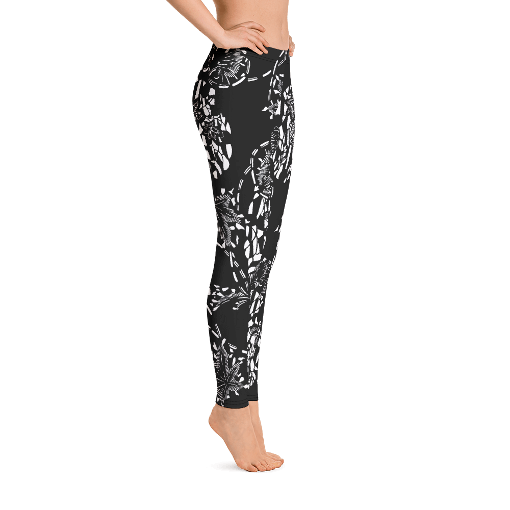 Maple Leaf Art Leggings - HapDog Laboratories