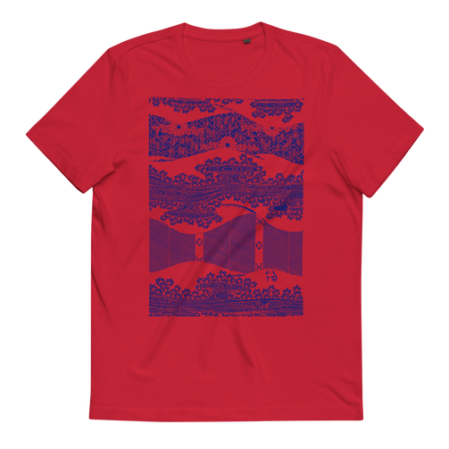 Unisex Organic Cotton Katagami T - HapDog Laboratories