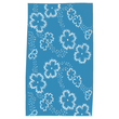 Columbia Blue Floral Tea Towel - HapDog Laboratories 
