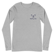 Face of Hap Embroidered  Long Sleeve Tee - HapDog Laboratories 