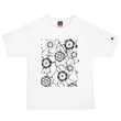 Abstract Floral Artwork Tee - HapDog Laboratories 
